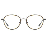 Moss Oval Optical Frame in Nickel