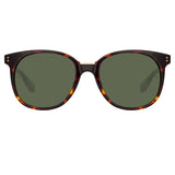 Men's Palla D-Frame Sunglasses in Tortoiseshell