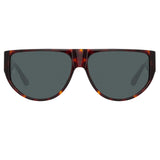 Men's Elodie Flat Top Sunglasses in Tortoiseshell
