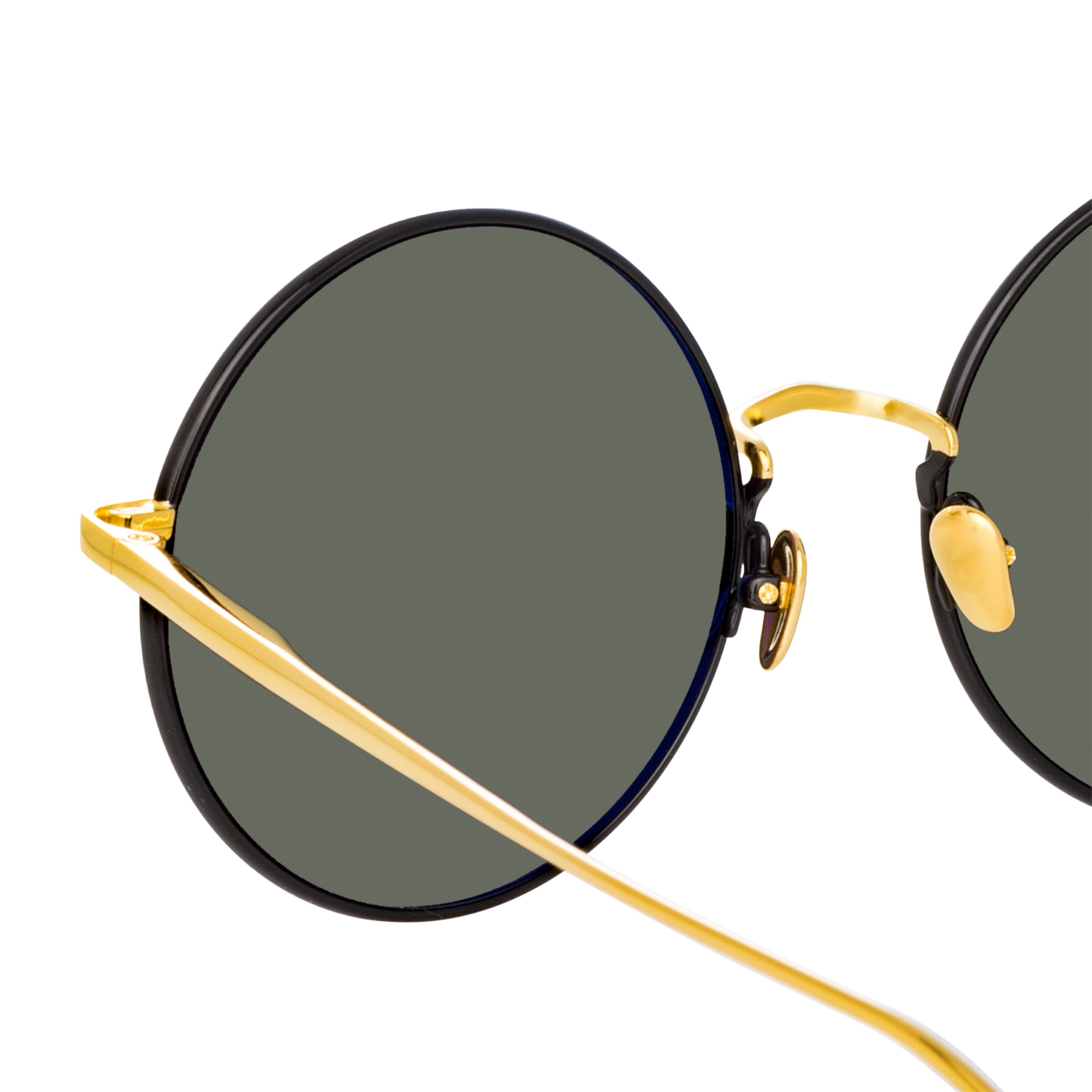 Agreed Gold Round Sunglasses