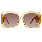 Sierra Oversized Sunglasses in Saffron