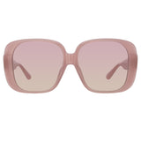 Mima Oversized Sunglasses in Lilac