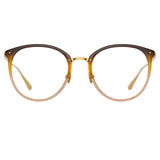 Calthorpe Oval Optical Frame in Brown Gradient