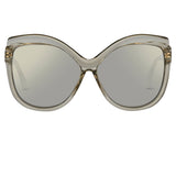 Linda Farrow 465 C11 Oversized Sunglasses