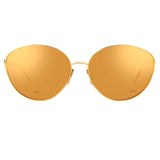 Linda Farrow 508 C1 Cat Eye Sunglasses