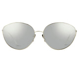 Linda Farrow 508 C2 Cat Eye Sunglasses