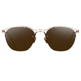 Linda Farrow 538 C6 Browline Sunglasses