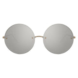 Linda Farrow 565 C2 Round Sunglasses