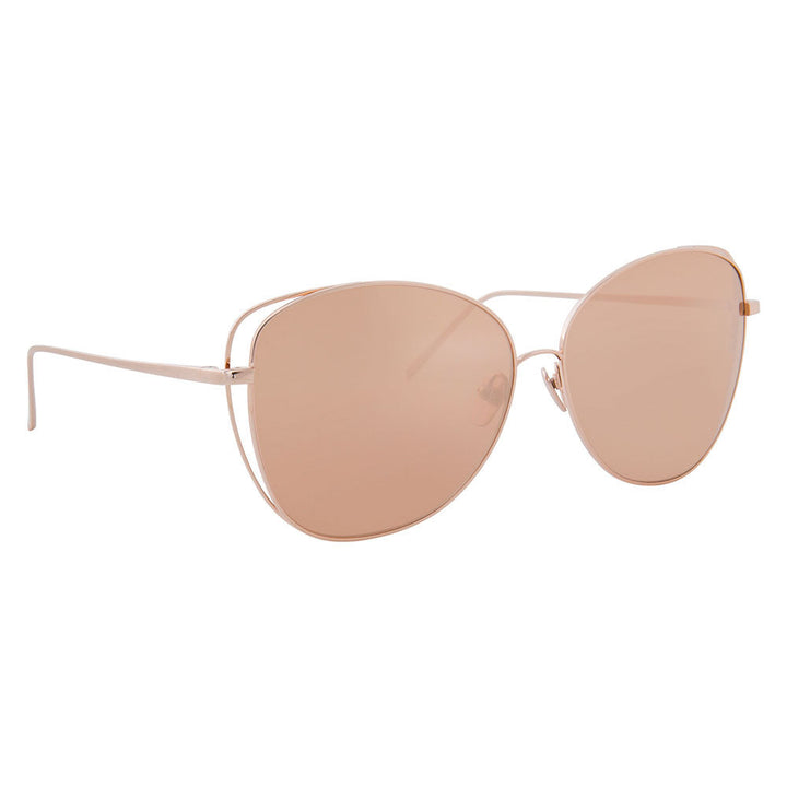 Linda farrow rose cheap gold sunglasses