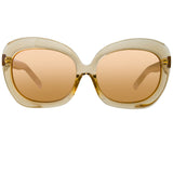 Linda Farrow 600 C5 Oversized Sunglasses
