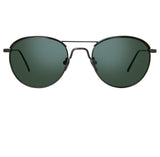 Linda Farrow 623 C8 Oval Sunglasses