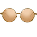 Linda Farrow 650 C4 Round Sunglasses