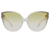Linda Farrow 656 C10 Cat Eye Sunglasses