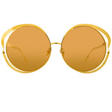 Linda Farrow 660 C1 Round Sunglasses