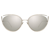Linda Farrow Jeanne C2 Cat Eye Sunglasses