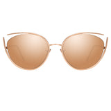 Linda Farrow Fontaine C3 Cat Eye Sunglasses