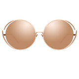 Linda Farrow 680 C3 Round Sunglasses