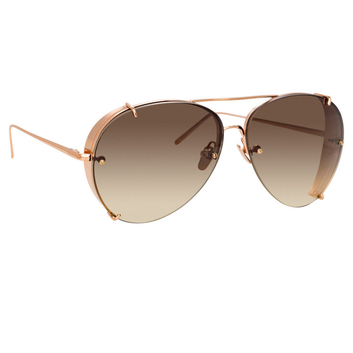 Linda Farrow Stewart 682C2 Aviator Sunglasses| Free Shipping & Returns |Linda  Farrow – LINDA FARROW (U.S.)