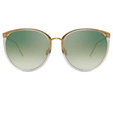 Linda Farrow Kings C22 Oversized Sunglasses