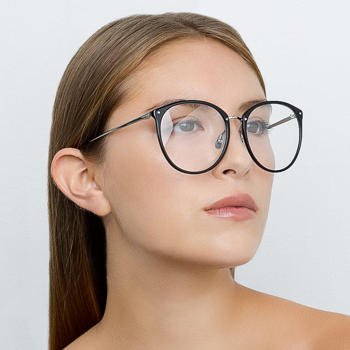 Linda Farrow   747 C8 Oversized Optical Frames   Black   Linda Farrow