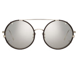 Linda Farrow Dalal C2 Round Sunglasses