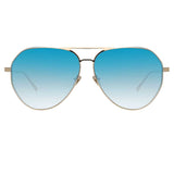 Linda Farrow Matheson C7 Aviator Sunglasses