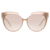 Linda Farrow Sami C6 Oversized Sunglasses