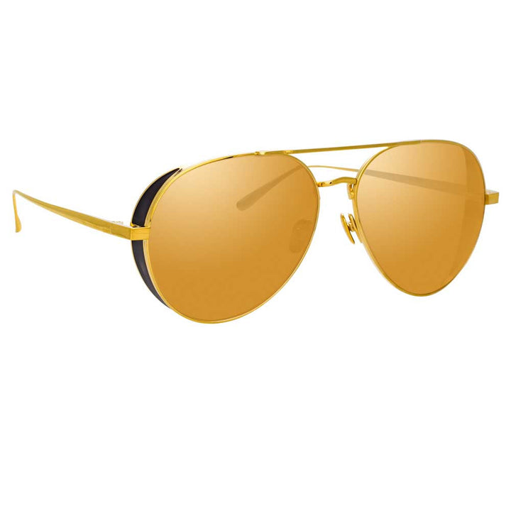 Linda Farrow Staveley 792 C2 Aviator Sunglasses| Free Shipping 