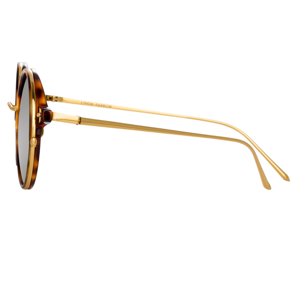 Linda Farrow Lara C2 Round Sunglasses
