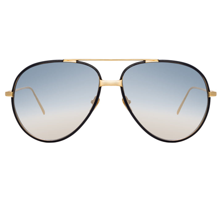 Linda Farrow - LINDA FARROW PROJECTS DOUBLE FRAME AVIATOR SUNGLASSES | HBX  - Globally Curated Fashion and Lifestyle by Hypebeast