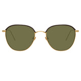 Linda Farrow Raif C1 Square Sunglasses