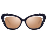 Linda Farrow Salma C4 Cat Eye Sunglasses