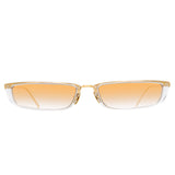 Linda Farrow Issa C6 Rectangular Sunglasses