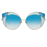 Linda Farrow Albany C7 Cat Eye Sunglasses