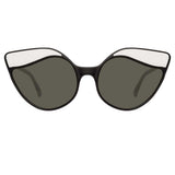 Linda Farrow Ash C1 Cat Eye Sunglasses
