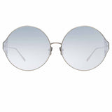 Linda Farrow Carousel C7 Round Sunglasses