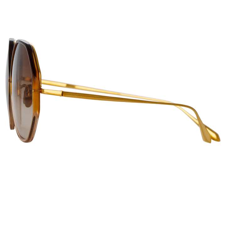 Ray-Ban RB3293 63 Brown Gradient Dark Brown & Gold Sunglasses | Sunglass  Hut USA