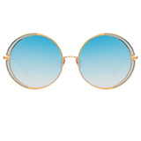 Linda Farrow Hart C10 Round Sunglasses