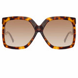 Linda Farrow Dare C2 Oversized Sunglasses