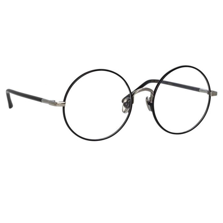 Black rimmed hotsell circle glasses