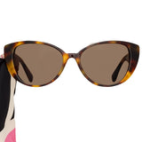 Sarandon Cat Eye Sunglasses in Tortoiseshell