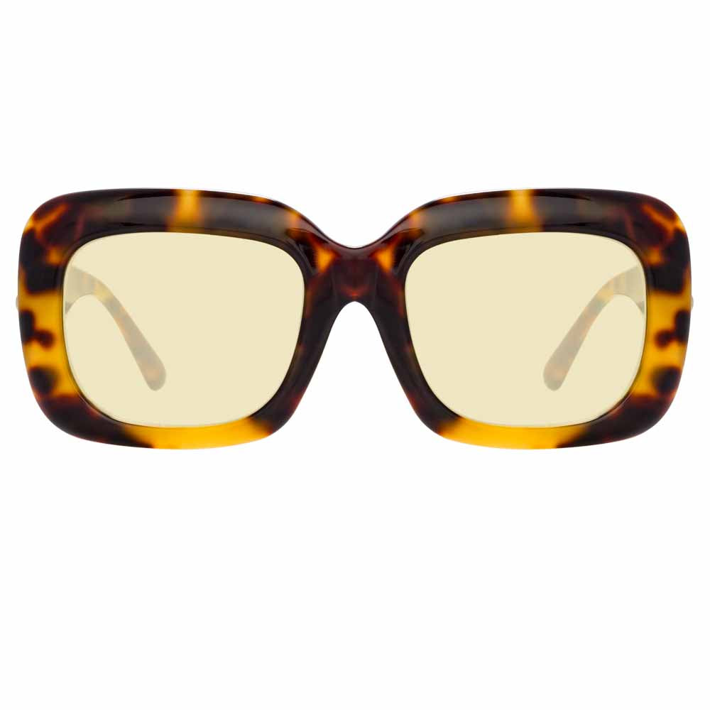 Linda Farrow Lavinia 995 C2 Rectangular Sunglasses| Free 