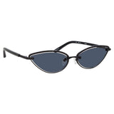 Magda Butrym Cat Eye Sunglasses in Black