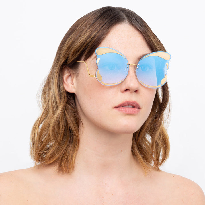 Matthew williamson linda farrow hot sale sunglasses