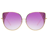 Matthew Williamson Orchid C5 Oversized Sunglasses