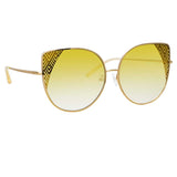 Matthew Williamson Orchid C6 Oversized Sunglasses