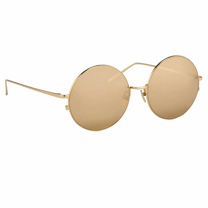 Linda Farrow 343 C2 Round Sunglasses LINDA FARROW INT L