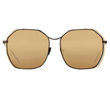 Linda Farrow 350 C8 Oversized Sunglasses